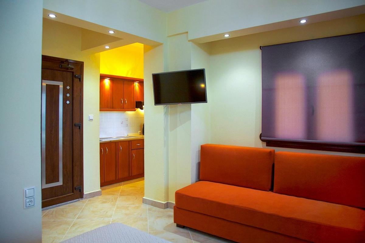 Stamos Apartments And Studios 보우르보우로우 객실 사진